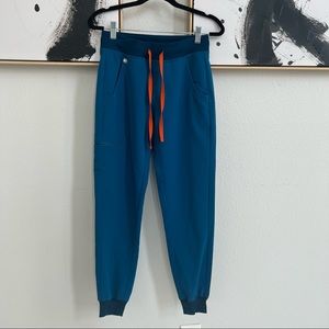 women's Alps Blue Zamora - Jogger Scrub Pants - XXS / Alps Blue